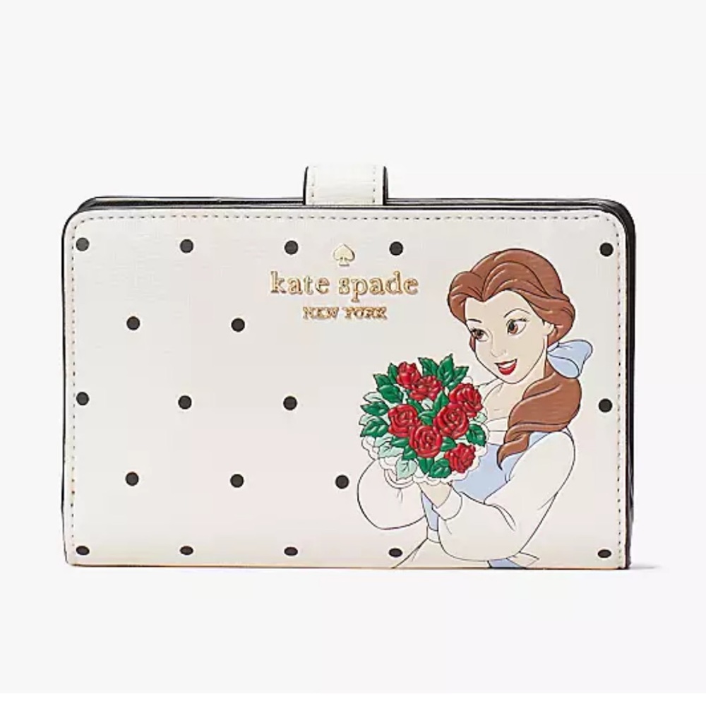 NEW ❄️ Kate Spade ♠️ Medium Compact Bifold Wallet